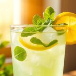 mint lemonade juice